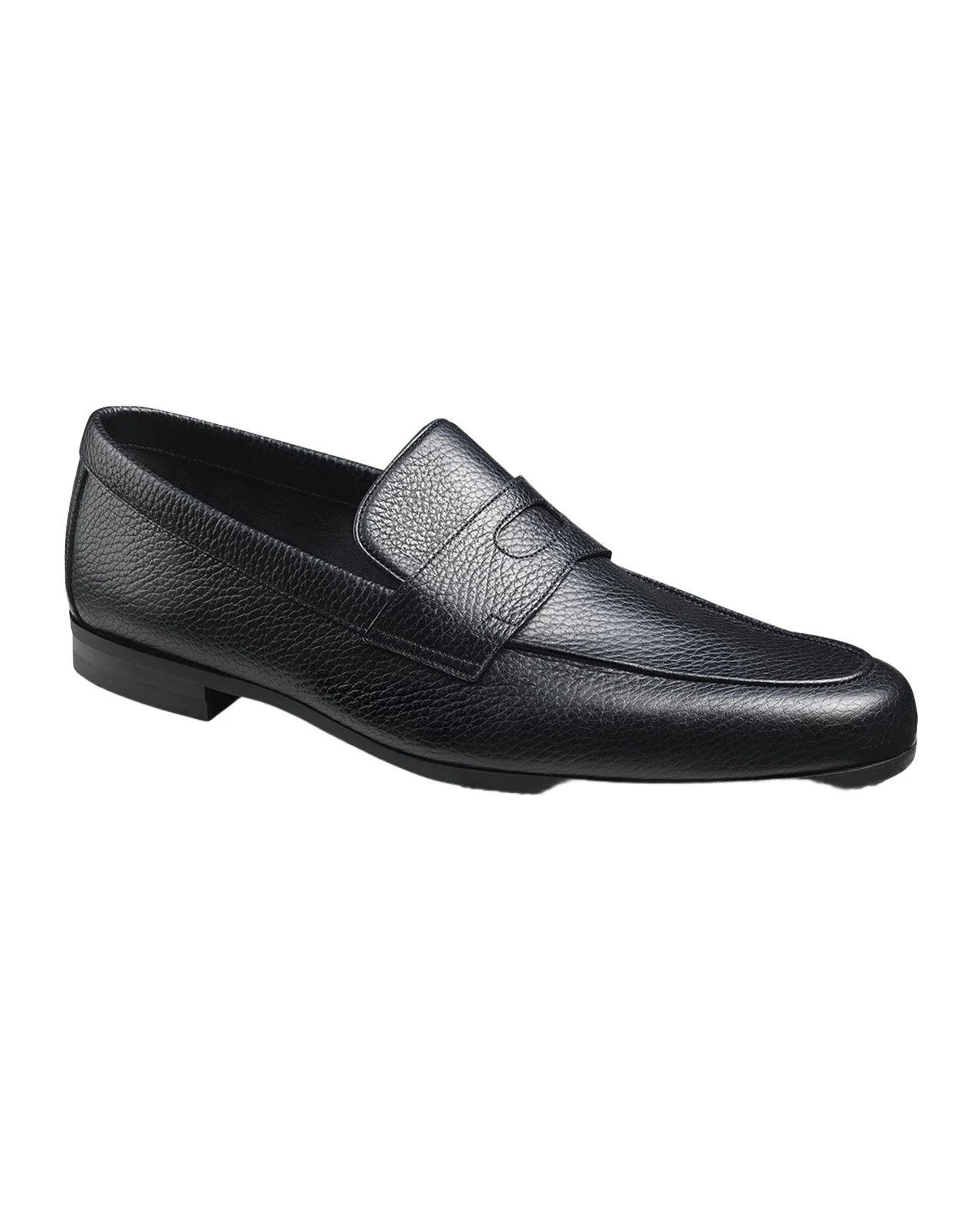 Men's Thorne Soft Textured Leather Penny Loafers Men's Thorne Soft Textured Leather Penny Loafers