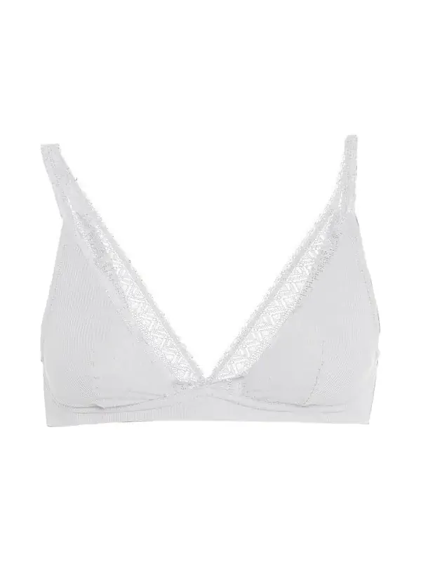 Eugenie Wireless Bralette w/ Lace Trim Eugenie Wireless Bralette w/ Lace Trim