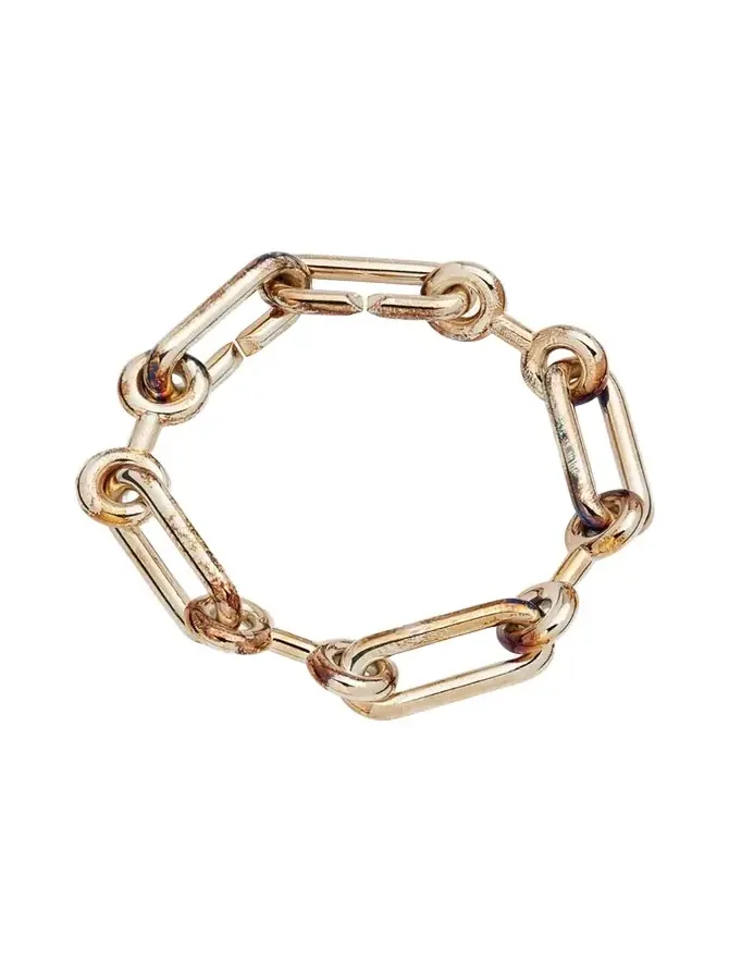 Original Binary Chain Bracelet in Sterling Silver Original Binary Chain Bracelet in Sterling Silver