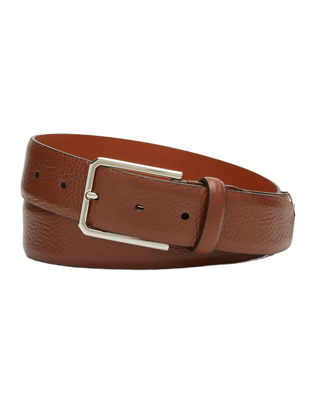 Men's Grained Leather Belt Men's Grained Leather Belt