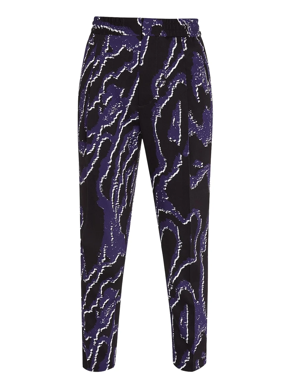 3.1 Phillip Lim Men's Wood Grain Elastic-Waist Pants