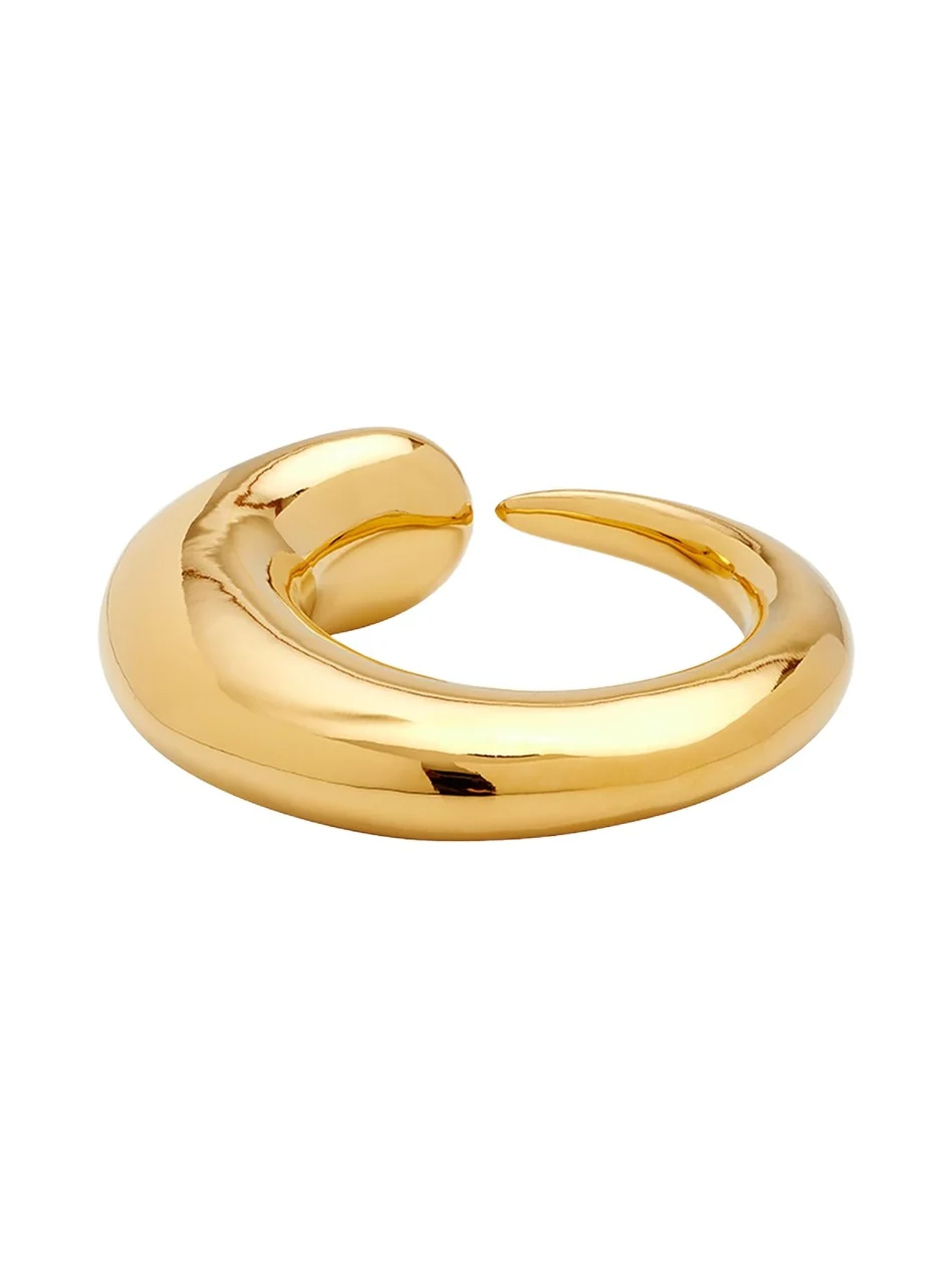 Khartoum III Bangle in Nude Polished 18k Vermeil
