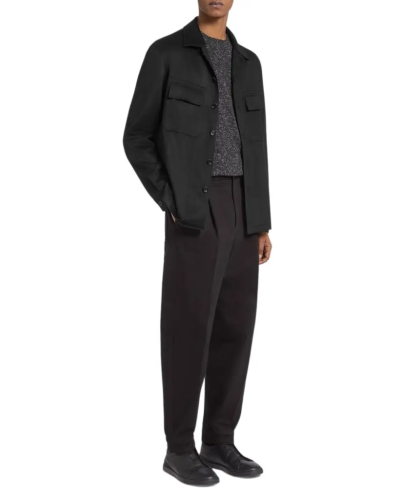 Men's Cashmere Overshirt Men's Cashmere Overshirt
