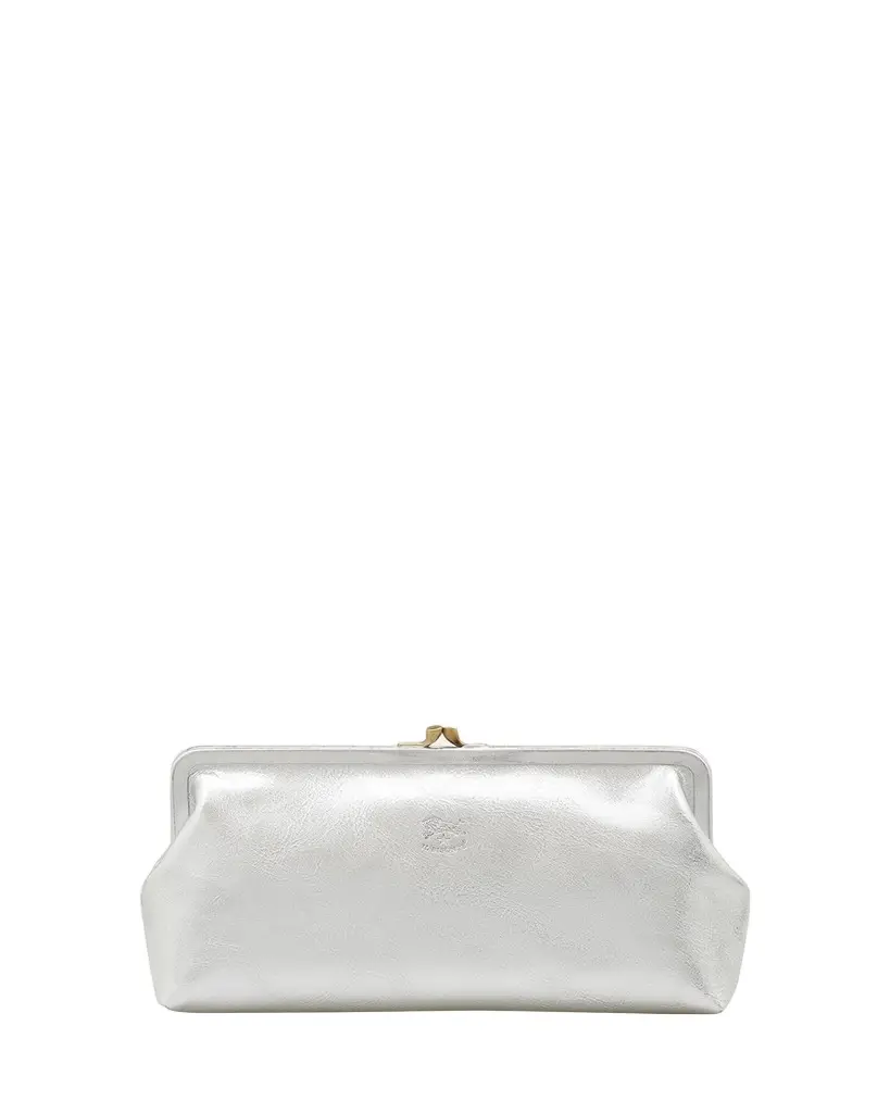 Il Bisonte Classic Vaccjetta Leather Clutch Bag | Image 1 Il Bisonte Classic Vaccjetta Leather Clutch Bag | Image 1