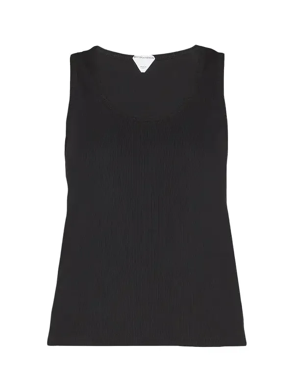Dry Stretch Cotton Ribbed Tank Top Dry Stretch Cotton Ribbed Tank Top