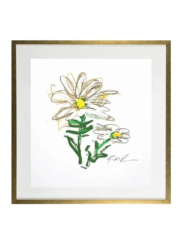 RFA Fine Art "Yellow & White Daisy - Flower 5" Giclee by Robert Robinson
