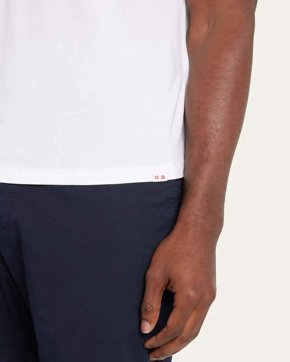 Orlebar Brown Men's Basic OB-T Crewneck T-Shirt | Thumbnail 5