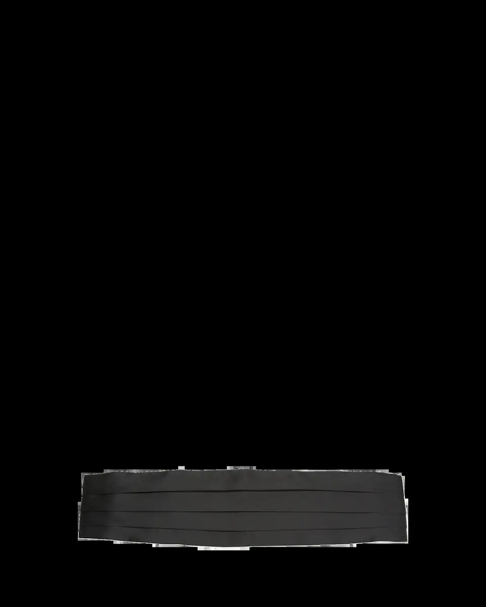 Brioni Men's Pleated Satin Cummerbund | Thumbnail 2