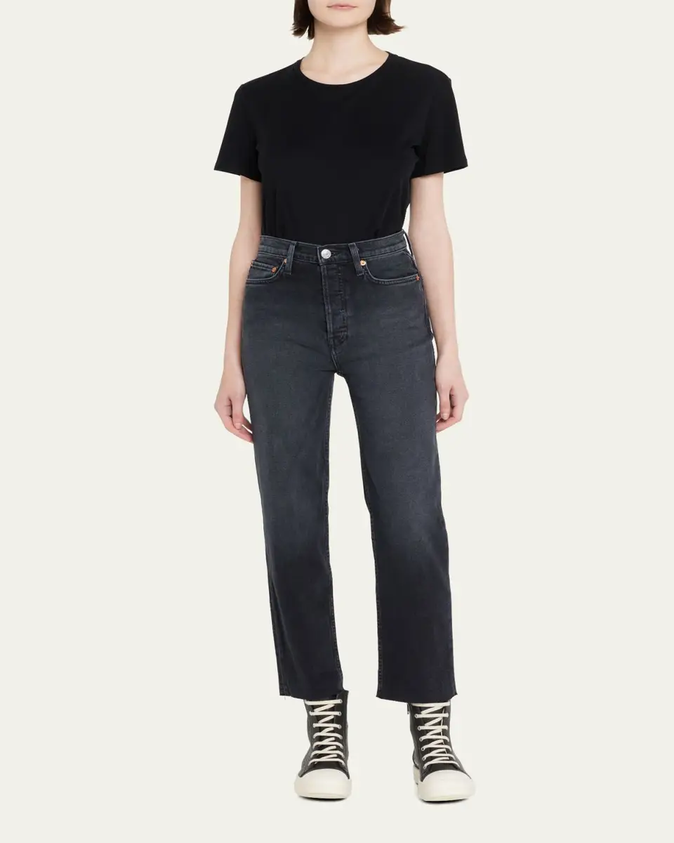 RE/DONE 70s Stovepipe Distressed Jeans | Thumbnail 6