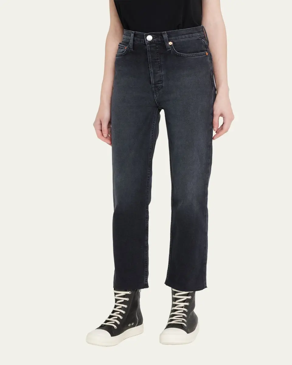 RE/DONE 70s Stovepipe Distressed Jeans | Thumbnail 8