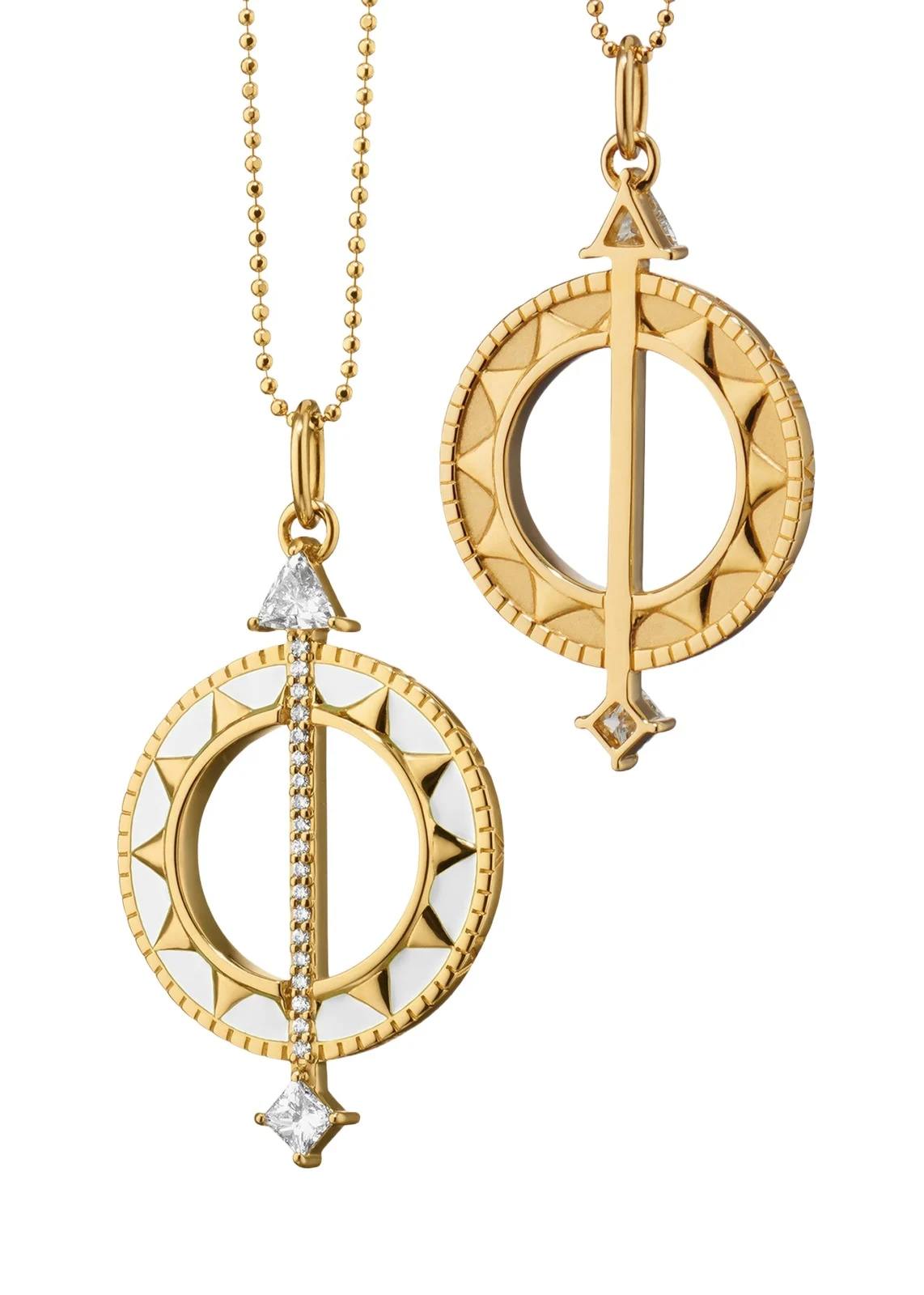 White Enamel Sundial - Time is Precious