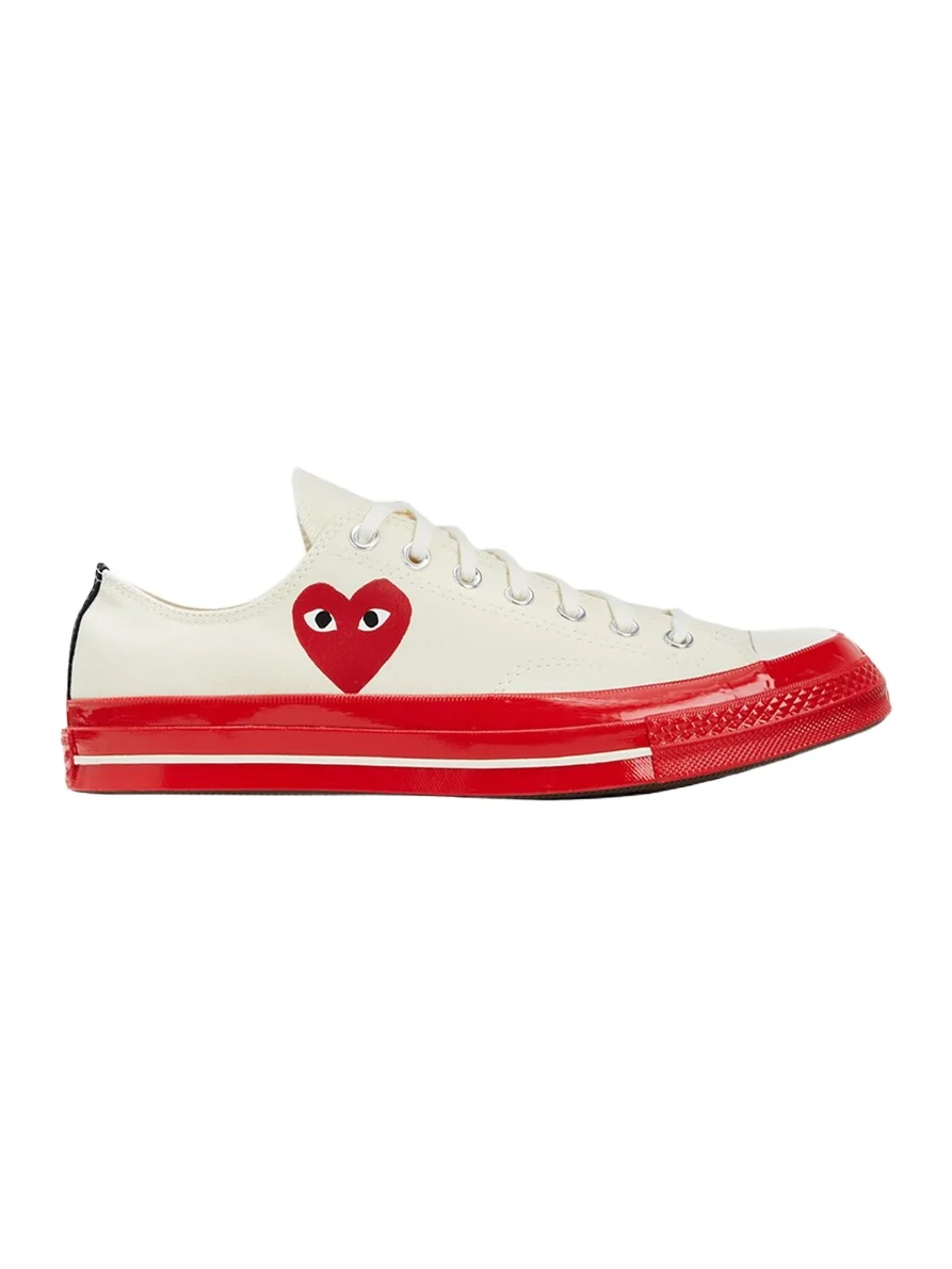 x Converse Men's PLAY Chuck 70 Low-Top Canvas Sneakers x Converse Men's PLAY Chuck 70 Low-Top Canvas Sneakers