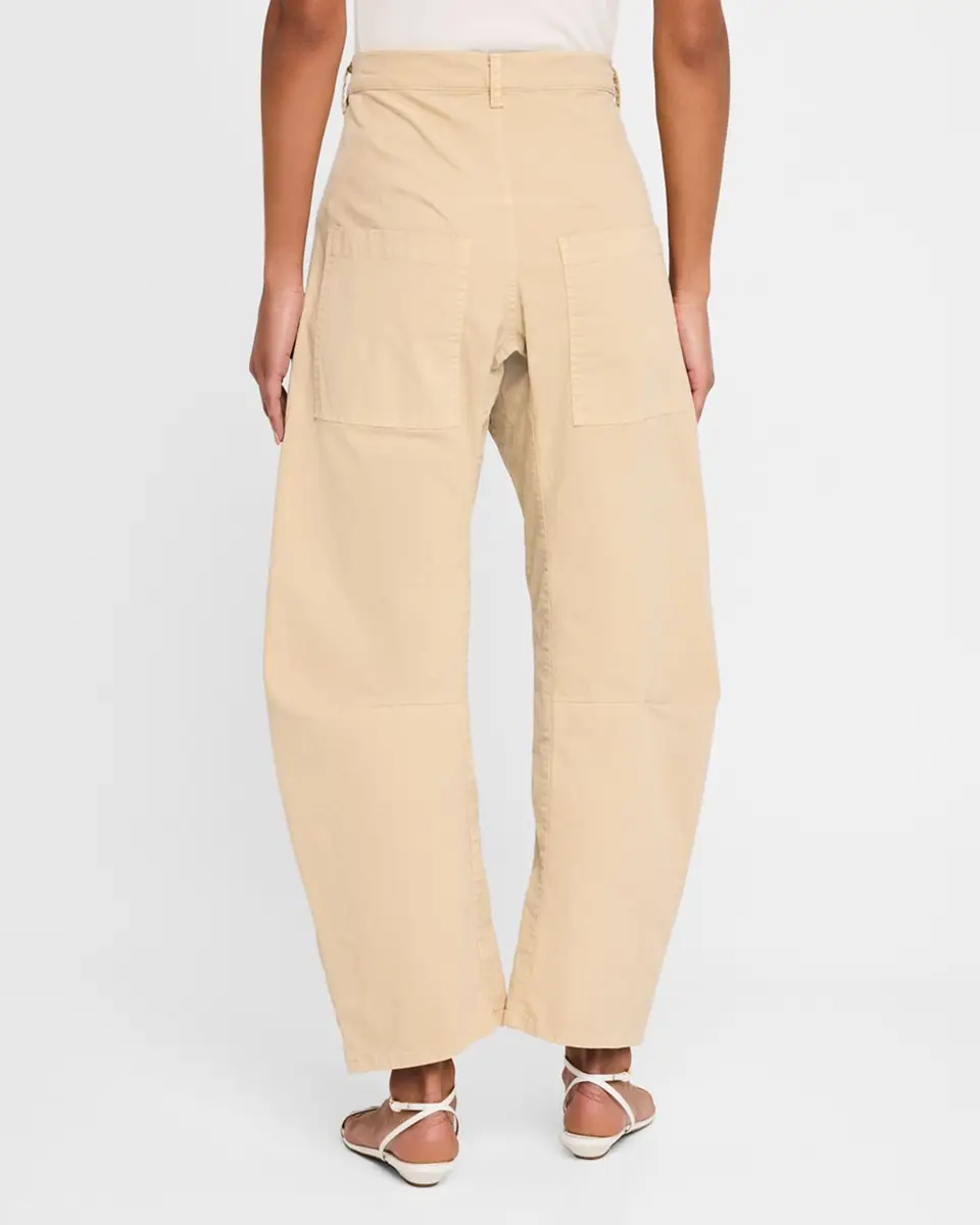 Nili Lotan Shon Mid-Rise Cropped Pants | Thumbnail 2 Nili Lotan Shon Mid-Rise Cropped Pants | Thumbnail 2