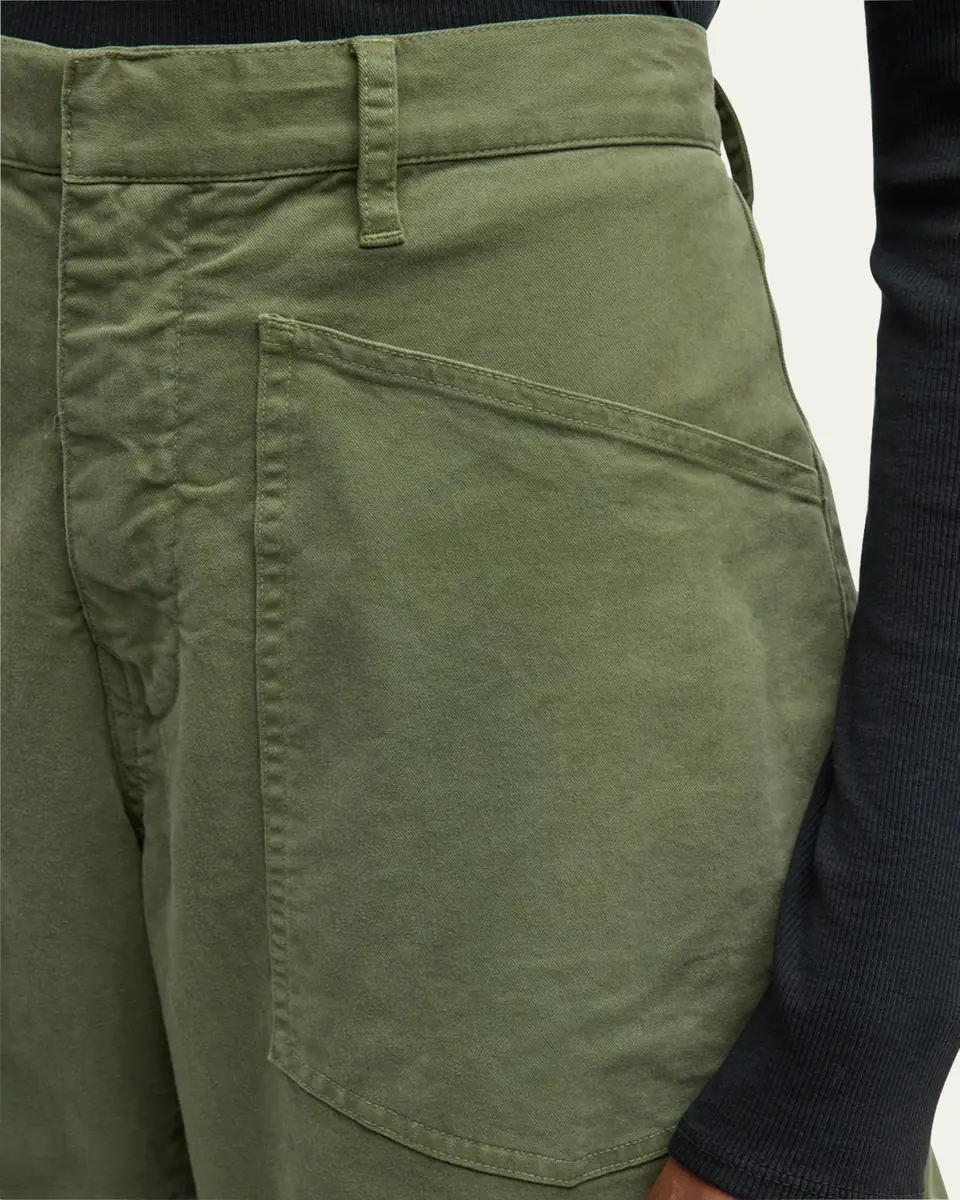 Nili Lotan Shon Mid-Rise Cropped Pants | Thumbnail 15 Nili Lotan Shon Mid-Rise Cropped Pants | Thumbnail 15