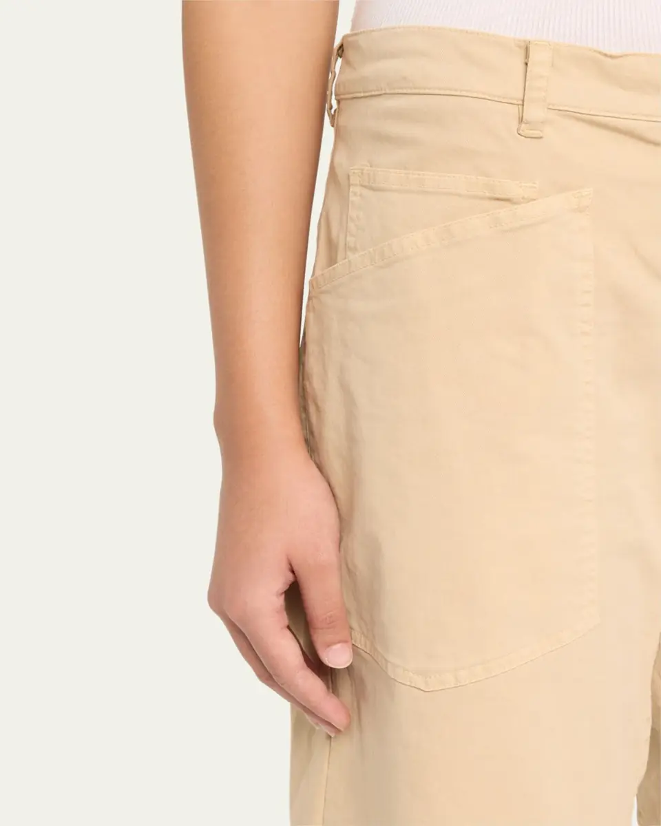 Nili Lotan Shon Mid-Rise Cropped Pants | Thumbnail 20 Nili Lotan Shon Mid-Rise Cropped Pants | Thumbnail 20