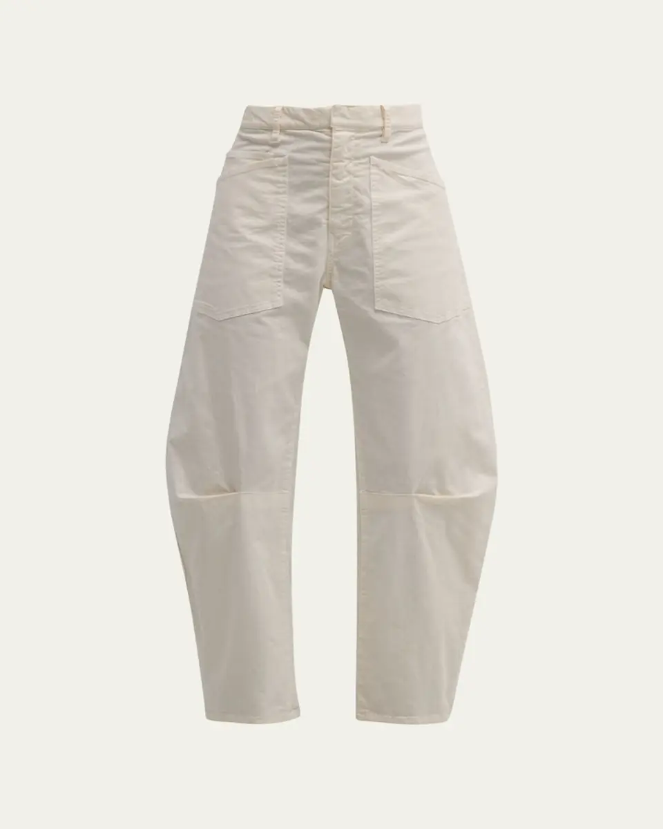 Nili Lotan Shon Mid-Rise Cropped Pants | Thumbnail 21 Nili Lotan Shon Mid-Rise Cropped Pants | Thumbnail 21