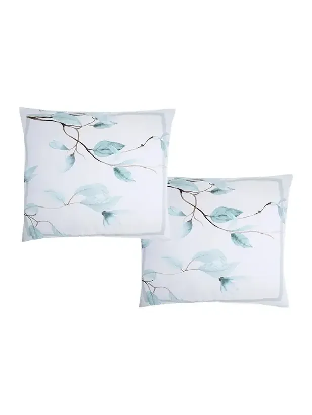 The Lino Japan 500-Thread Count Square Shams, Set of 2