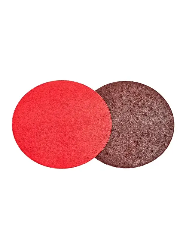 Von Gern Home Reversible Round Placemat