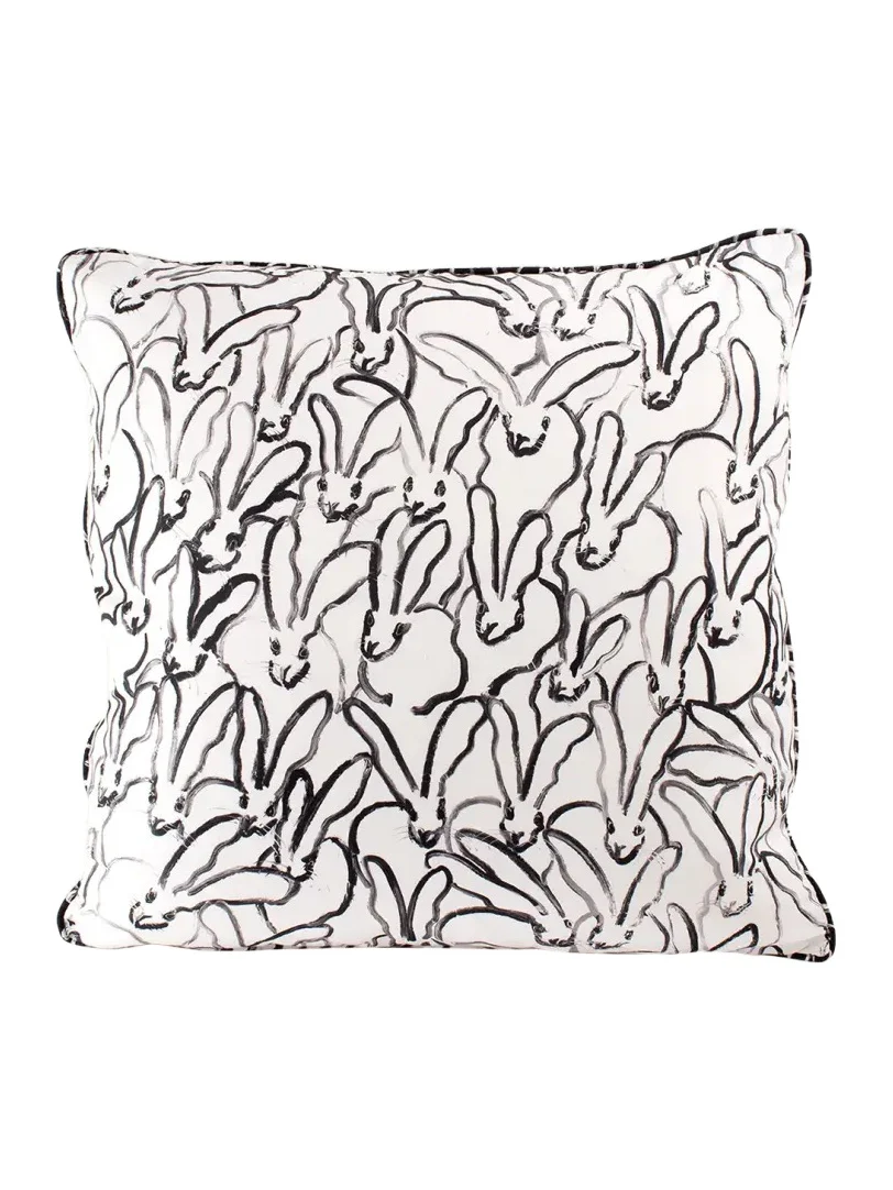 Hunt Slonem Rabbit Run Pillow, 22"