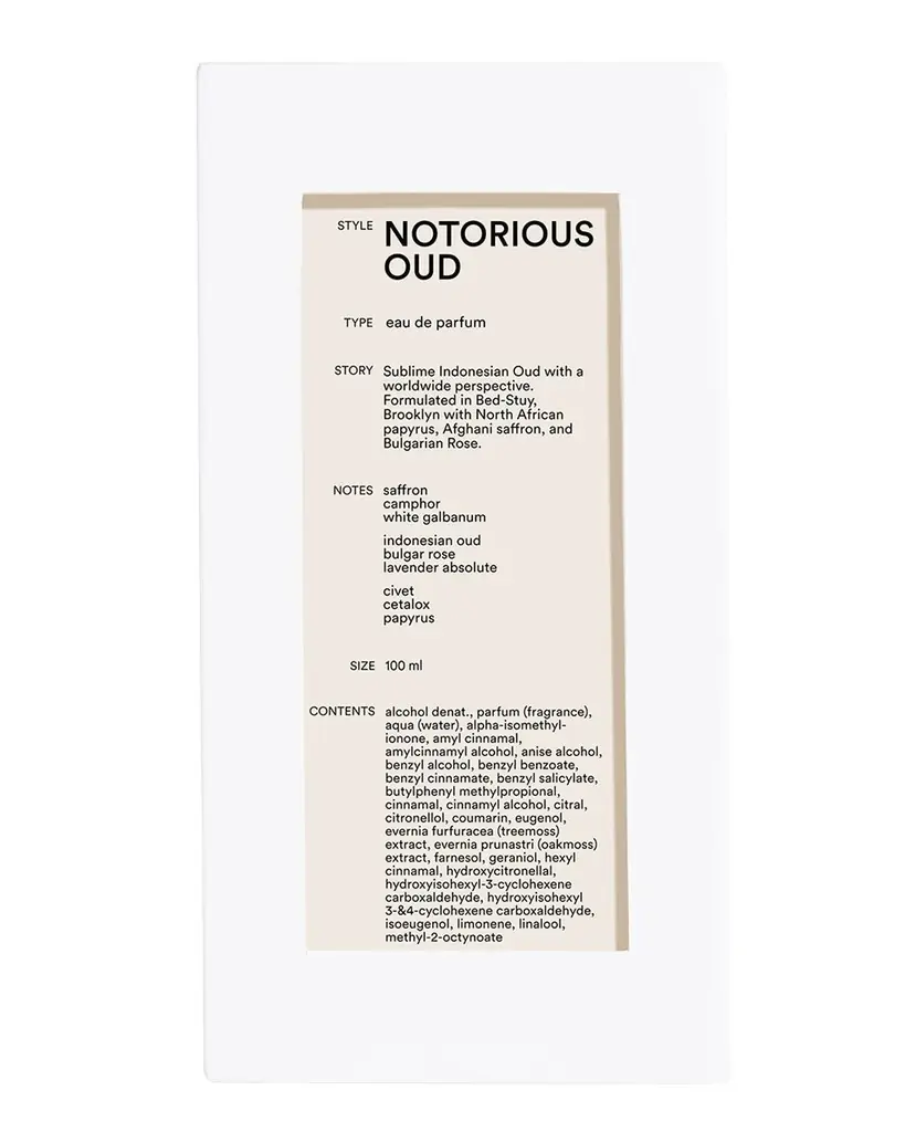 D.S. & Durga Notorious Oud Eau de Parfum | Image 1 D.S. & Durga Notorious Oud Eau de Parfum | Image 1