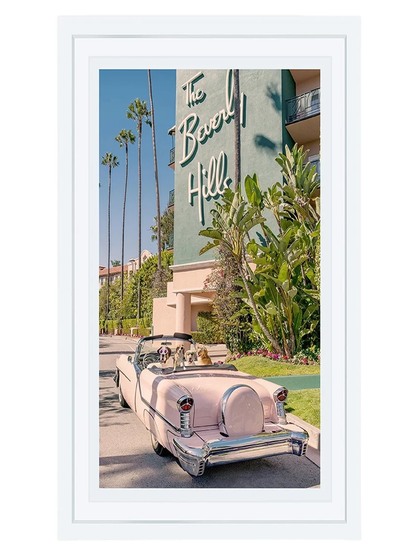 Gray Malin The Beverly Hills Hotel Mini Print