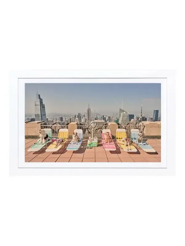 Gray Malin "Sunbathers, Top of The Rock" Mini Print