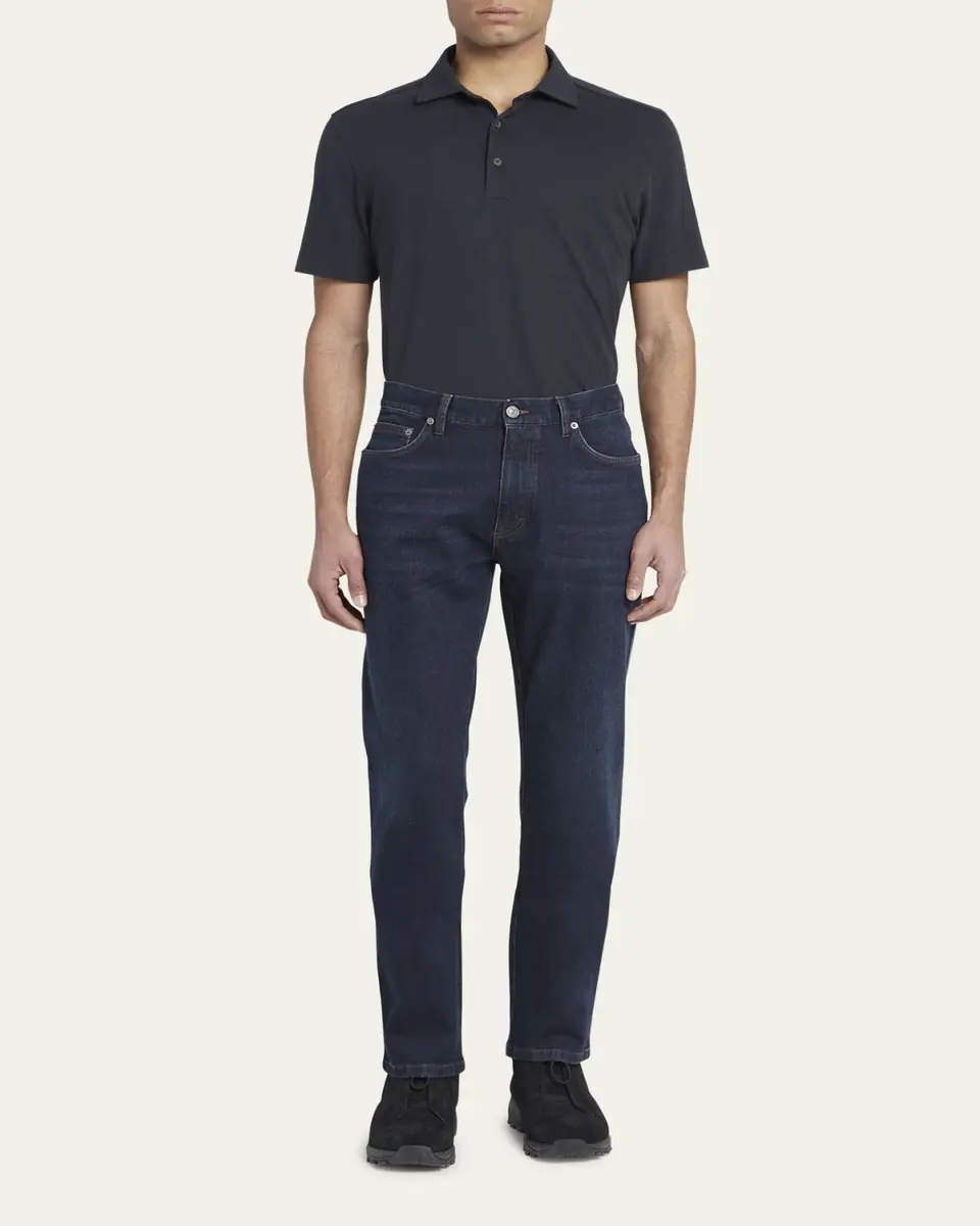 ZEGNA Men's Denim 5-Pocket Jeans | Thumbnail 2 ZEGNA Men's Denim 5-Pocket Jeans | Thumbnail 2