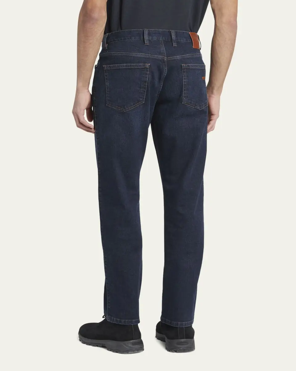 ZEGNA Men's Denim 5-Pocket Jeans | Thumbnail 3 ZEGNA Men's Denim 5-Pocket Jeans | Thumbnail 3