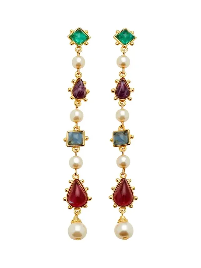 Byzantine Linear Earrings Byzantine Linear Earrings