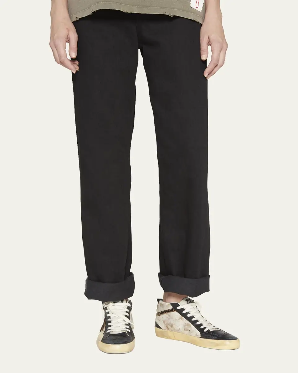 Golden Goose Mid Star Rustic Leather Sneakers | Thumbnail 2 Golden Goose Mid Star Rustic Leather Sneakers | Thumbnail 2