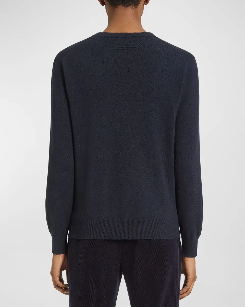 ZEGNA Men's Cashmere Crewneck Sweater | Thumbnail 2
