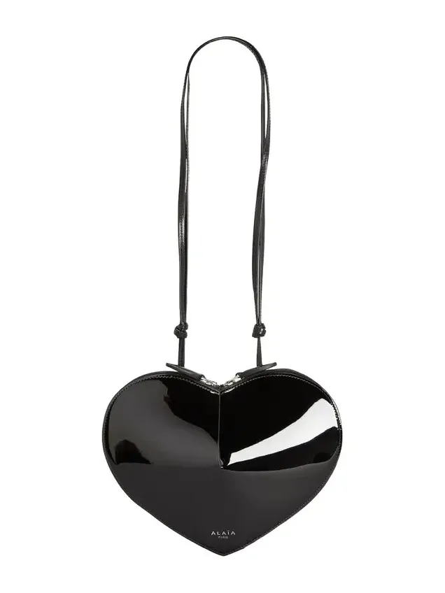 Le Coeur Crossbody Bag in Patent Leather