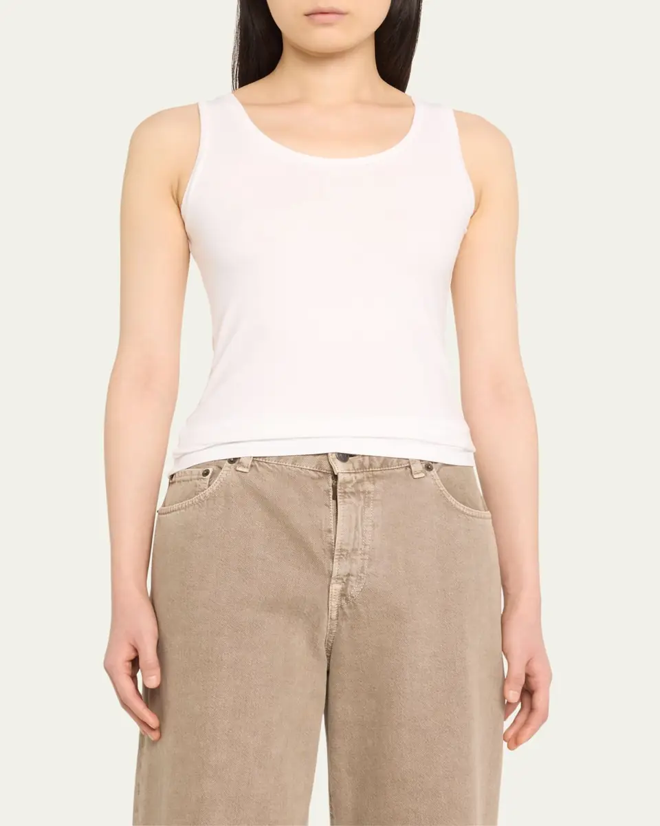 MAJESTIC FILATURES Soft Touch Scoop-Neck Tank | Thumbnail 4 MAJESTIC FILATURES Soft Touch Scoop-Neck Tank | Thumbnail 4