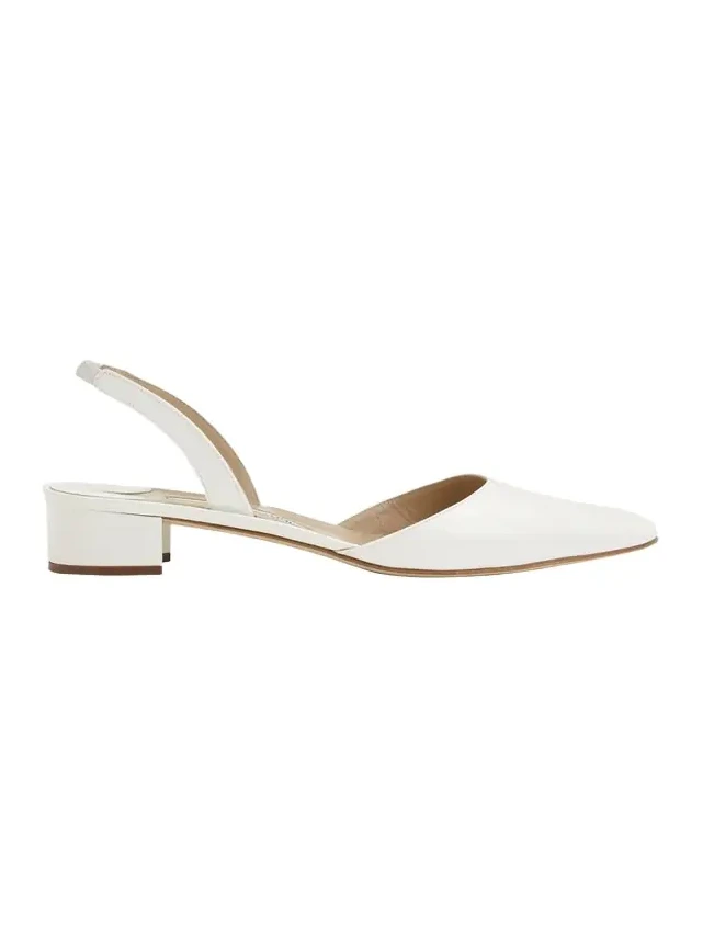 Aspro Patent Slingback Ballerina Pumps Aspro Patent Slingback Ballerina Pumps
