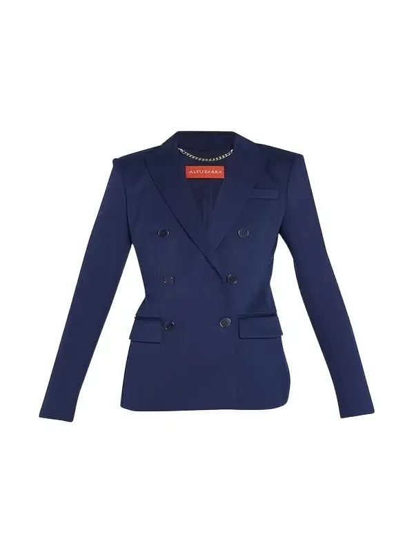 Indiana Double-Breasted Tailored Jacket