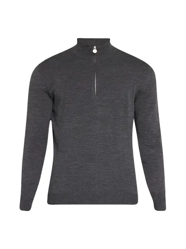 Men's Wool Half-Zip Sweater Men's Wool Half-Zip Sweater