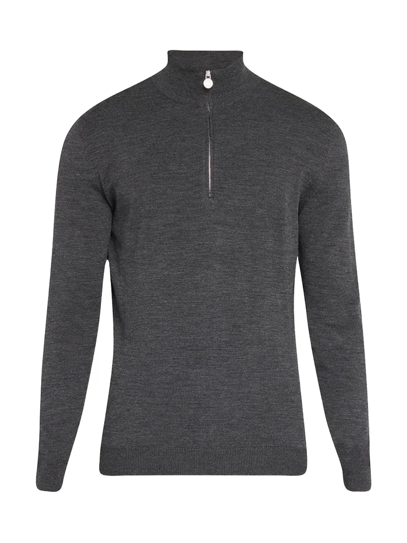 Men's Wool Half-Zip Sweater Men's Wool Half-Zip Sweater