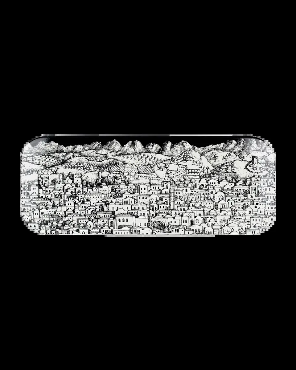 FORNASETTI Gerusalemme Tray, 25" x 60" | Thumbnail 2 FORNASETTI Gerusalemme Tray, 25" x 60" | Thumbnail 2