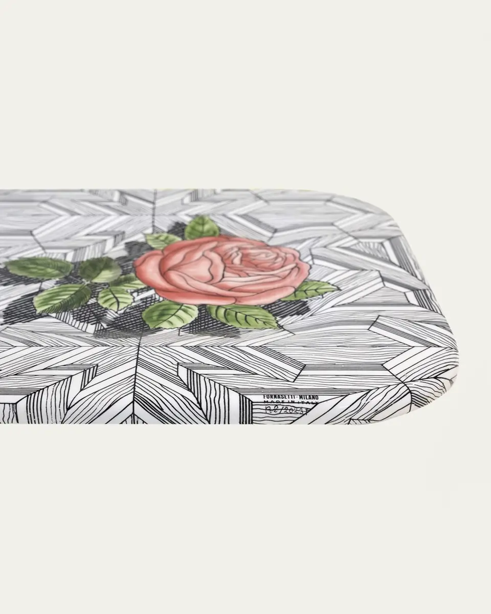 FORNASETTI Tray 25X60cm - Musciarabia With Roses Color | Thumbnail 5