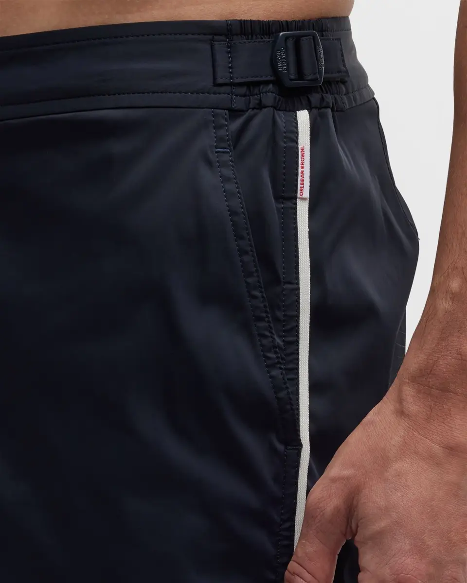 Orlebar Brown Men's Bulldog Piped Nylon Swim Shorts | Thumbnail 4 Orlebar Brown Men's Bulldog Piped Nylon Swim Shorts | Thumbnail 4