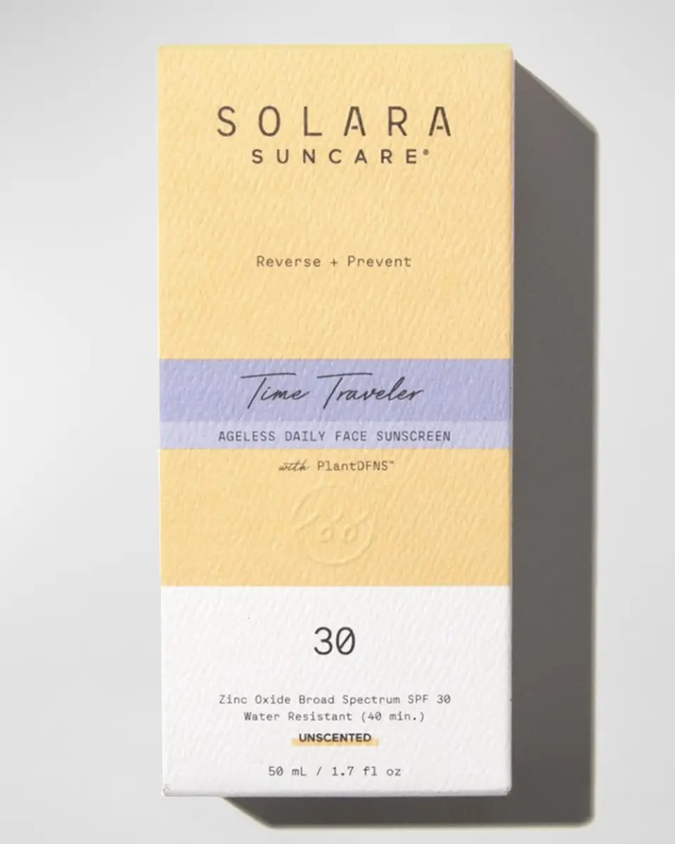 Solara Suncare Time Traveler Ageless Daily Face Sunscreen, 1.7 oz. / 50 mL | Thumbnail 2 Solara Suncare Time Traveler Ageless Daily Face Sunscreen, 1.7 oz. / 50 mL | Thumbnail 2