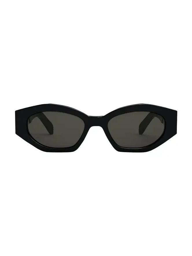 Triomphe Logo Acetate Cat-Eye Sunglasses Triomphe Logo Acetate Cat-Eye Sunglasses