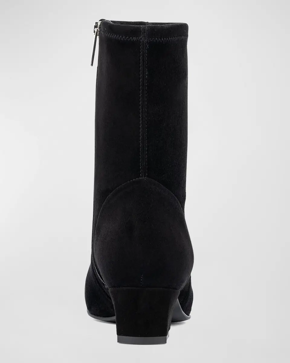 Aquatalia Stassi Stretch Suede Ankle Boots | Thumbnail 10
