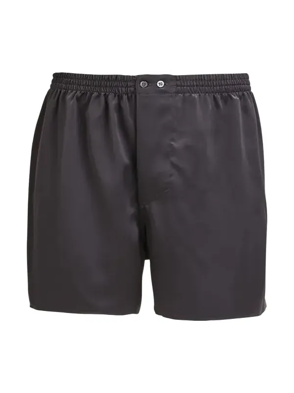 Men's Silk Boxer Shorts