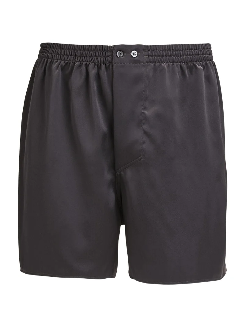 Men's Silk Boxer Shorts