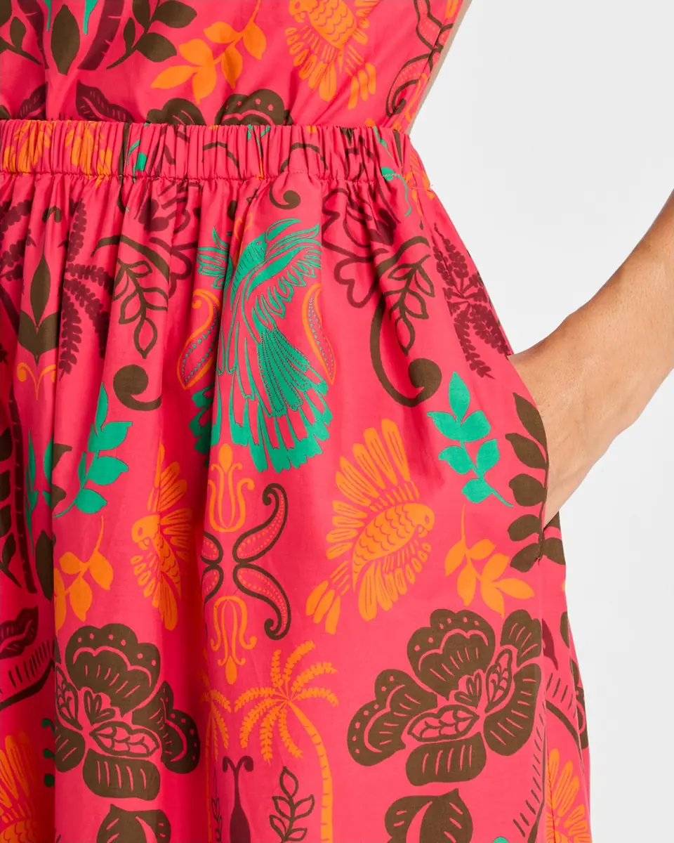 Cara Cara Colomba Sleeveless Open Tie-Back Maxi Dress | Thumbnail 4 Cara Cara Colomba Sleeveless Open Tie-Back Maxi Dress | Thumbnail 4
