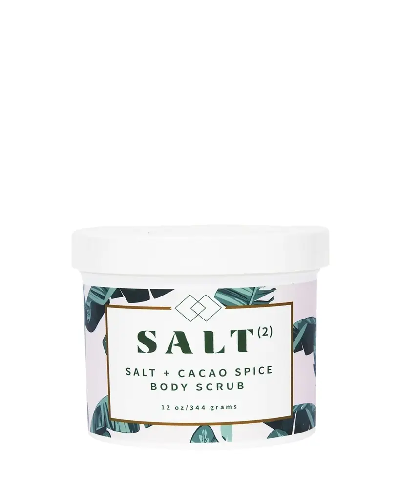 SALT LIVE ENERGIZED Salt and Cacao Spice Body Scrub, 12 oz. | Image 1 SALT LIVE ENERGIZED Salt and Cacao Spice Body Scrub, 12 oz. | Image 1