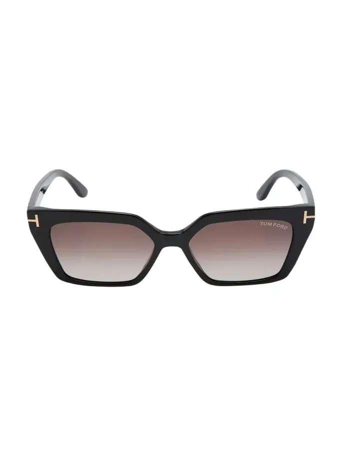 Winona Acetate T-Logo Cat-Eye Sunglasses Winona Acetate T-Logo Cat-Eye Sunglasses