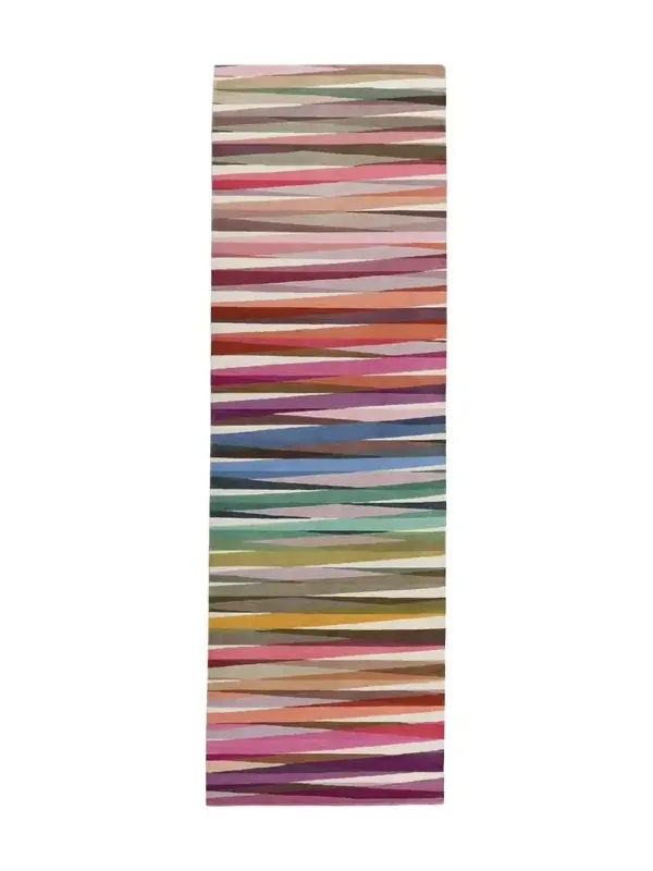 The Rug Company x Paul Smith Overlay Hand-Knotted Runner, 3' x 10'
