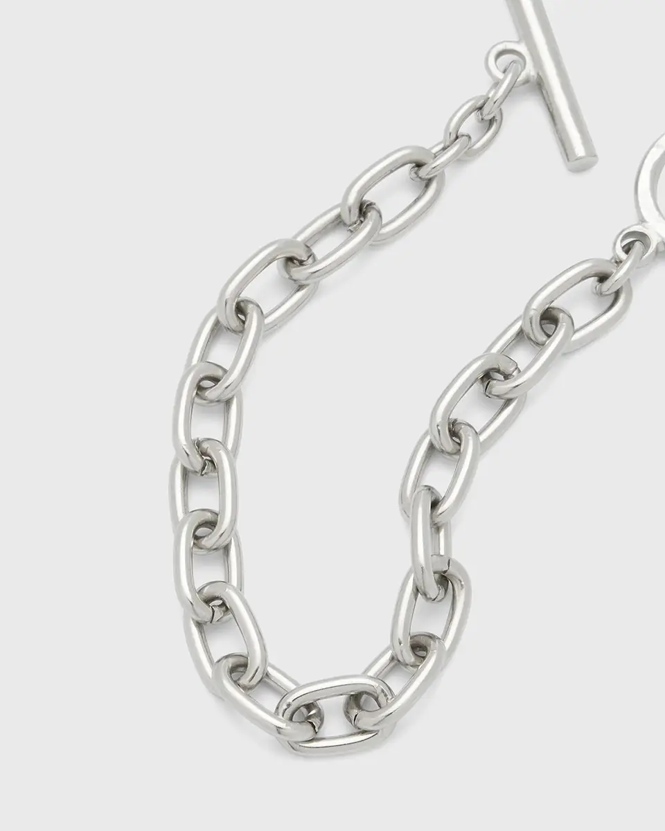 Ben-Amun Silver Imitation Rhodium Electroplated Chain Bracelet | Thumbnail 6